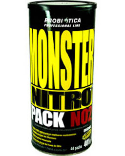 Monster nitro pack probiotica para que serve